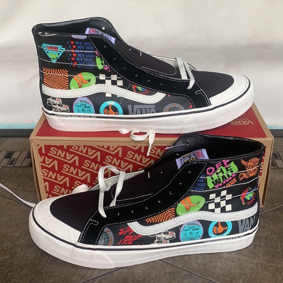 VANS SK8-Hi DECON V66 Black/Multi men’s - Picture 3 of 16